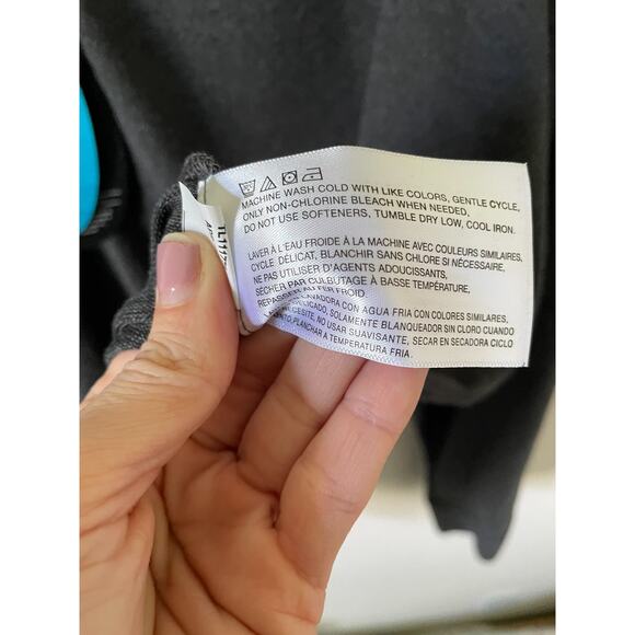 Greg Norman Quarter Zip Hooded Lux Fleece Shirt Gray Size Medium NEW - Picture 8 of 8